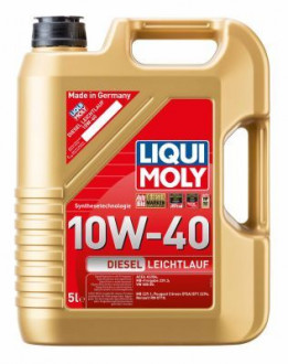 Олива моторна Diesel Leichtlauf 10W-40 5л LIQUI MOLY 21315