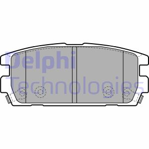 Комплект тормозных колодок Delphi LP1930 (фото 1)