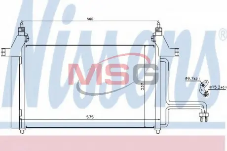 Конденсатор NISSENS 94610