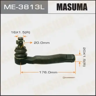 Наконечник рулевой out LH LAND CRUISER 100 LEXUS LX470 2000.08- Masuma ME3813L