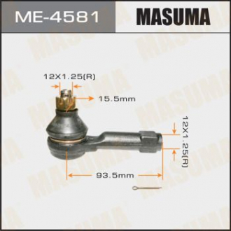 Наконечник рулевой out B14, B15, Y10, Y11 2WD Masuma ME4581 (фото 1)