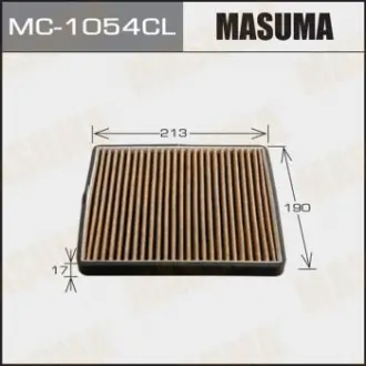 Фільтр салону вугільний Masuma MC1054CL