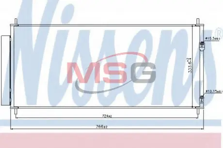 Конденсатор NISSENS 940240