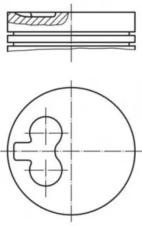 Поршень MAHLE KNECHT 039 96 01