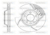 Диск тормозной Porsche Cayenne I II / перед лев (D6769.10) Woking D676910 (фото 1)