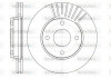 Диск тормозной Ford Fiesta Fusion 02>08 / Focus I / перед (кратно 2 шт.) Woking D657510 (фото 1)