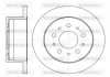 Диск тормозной PSA Boxer Jumper Ducato 06> 11> / задн (кратно 2 шт.) Woking D6105500 (фото 1)