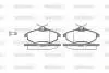 Колодки тормозные дисковые PSA C3 I 03>08 перед (P9813.00) WOKING P981300