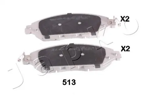 Гальмівні колодки перед. Nissan Murano III 14- (165x60x16) Japko 50513