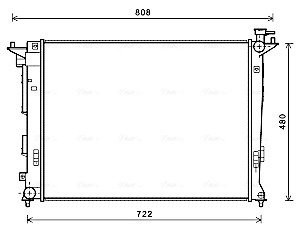 Теплообменник AVA COOLING HY2285 (фото 1)