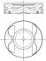 Поршень з кільцями MB 83,51 OM 642 цил. 1-3 MAHLE KNECHT 001 PI 00106 002 (фото 1)