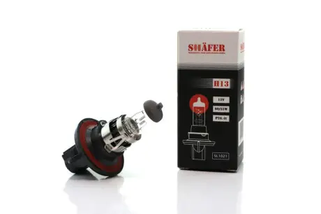 Лампа галогенова H13 12V60/55W (картонна упаковка 1шт) SHAFER SL1021