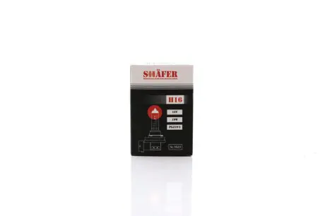 Лампа галогенова H16 12V19W (картонна упаковка 1шт) SHAFER SL1023