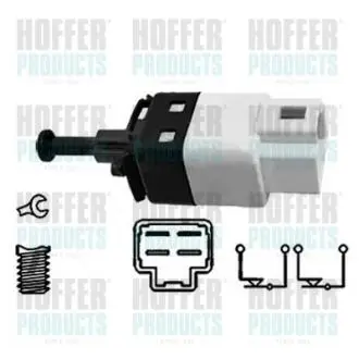 Вимикач стопсигналу Hoffer 3500108
