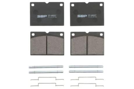 Гальмівні колодки, дискові Sbp 07AG027