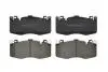Комплект гальмівних колодок з 4 шт. дисків BREMBO P06112 (фото 2)