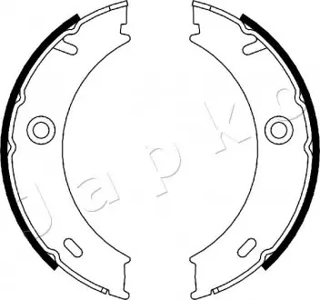 Колодки ручника MB Sprinter 904/ VW LT28-46 (95-) 170x40 мм Japko 550503