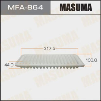 Фильтр воздушный MITSUBISHI CARISMA (DA_) 1.9 DI-D (00-06) Masuma MFA864 (фото 1)