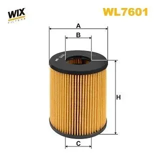 Фільтр оливи WIX FILTERS WL7601