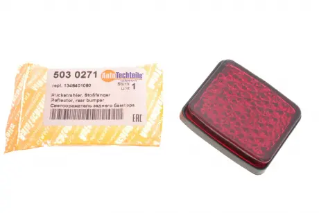 Фото 1 - світловідбивач, лівий AUTOTECHTEILE 503 0271 Світловідбивач, лівий AUTOTECHTEILE 503 0271 (фото 1)