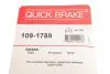 Комплект прижимних планок гальмівного супорту QUICK BRAKE 109-1789 (фото 6)