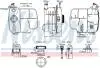 Бачок розширювальний з кришкою OPEL ASTRA (2004) (вир-во Nissens) 996305