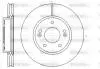 Диск тормозной перед. (Remsa) (кратно 2 шт.) Tucson I Sportage / i30 Ceed 08&gt;12 / Soul Venga Woking D61208.10 (фото 1)