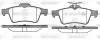 Колодки тормозные диск. задн. (Remsa) Ford Focus III C-max II / PSA 508 / Renault Latitude Woking P9423.40 (фото 1)