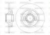 Диск тормозной задн. (Remsa) PSA Berlingo Partner II / C4 Picasso / 308 3008 5008 Woking D61058.00 (фото 1)