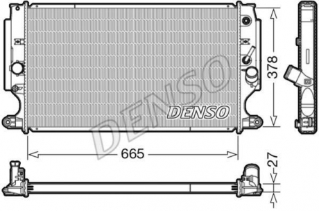 Теплообменник DENSO DRM50088