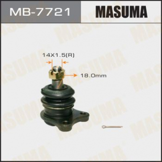 Опора шаровая передн верхн MITSUBISHI L200 Masuma MB7721