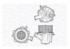 Вентилятор салона MAGNETI MARELLI MTE706AX (фото 1)