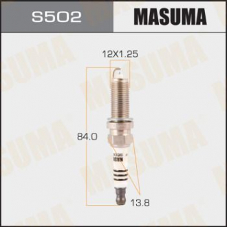 Свеча зажигания IRIDIUM+PLATINUM (SC20HR11) (ILKAR7B11) Masuma S502IP