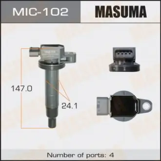 Катушка зажигания, 1NZFE, NZE12# Masuma MIC102