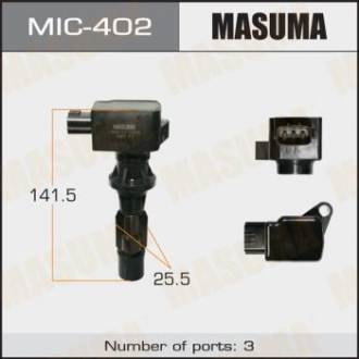 Катушка зажигания CX-7, MAZDA 6 / L3-VDT, L3-VE Masuma MIC402 (фото 1)