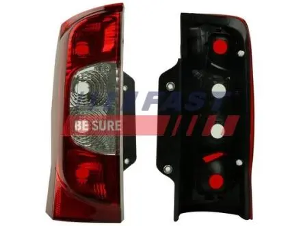 Фонарь левый без платы Fiat Fiorino (07-) FAST FT86381