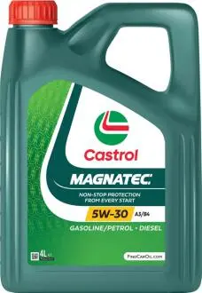 Моторна олива Magnatec STOP-START / 5W30 / 4л. / (ACEA: A3/B4, API: CF/SL) CASTROL 15F67E