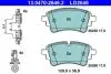 Комплект гальмівних колодок з 4 шт. дисків 13.0470-2646.2