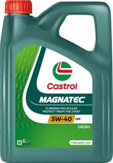 Моторна олива Magnatech Diesel DPF / 5w40 / 4л. / (ACEA C3, API SN/CF) CASTROL 15F911