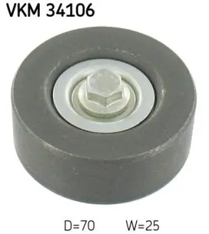Ролик модуля натягувача ременя SKF VKM 34106 (фото 1)