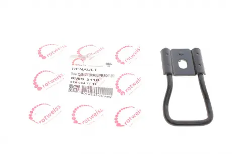 Скоба замка дверей (задніх) Renault Kangoo 97- (верх) (R) ROTWEISS RWS3118