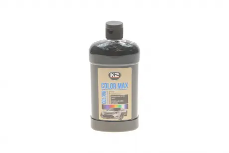 Поліроль восковий для кузова відтіняючий чорний / PERFECT COLOR MAX BLACK 500ML K2 K025CA
