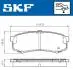 Комплект гальмівних колодок, дискове гальмо SKF VKBP 90136 (фото 2)