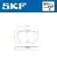 Комплект гальмівних колодок, дискове гальмо SKF VKBP 90021 (фото 2)