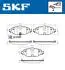 Комплект гальмівних колодок, дискове гальмо SKF VKBP 80018 E (фото 2)