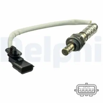 Лямбда-зонд (кількість дротів 4шт довжина 280/300мм) CHEVROLET EPICA DACIA DUSTER, LOGAN, SANDERO NISSAN X-TRAIL I RENAULT LOGAN I, SANDERO/STEPWAY I SUZUKI GRAND VITARA II F9QB-YD22ETI 06.01- Delphi ES2113412B1