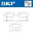 Комплект гальмівних колодок, дискове гальмо SKF VKBP 90100 A (фото 2)