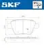 Комплект гальмівних колодок, дискове гальмо SKF VKBP 90070 (фото 2)