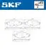 Комплект гальмівних колодок, дискове гальмо SKF VKBP 80104 (фото 2)