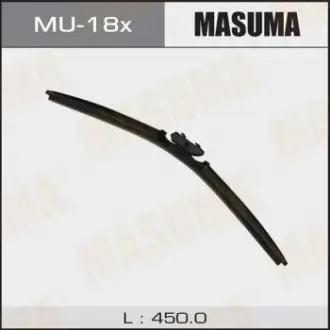 Щітка склоочисника 450 мм 18 безкаркасна, DNTL 1.1, (MU-18x) Masuma MU18x